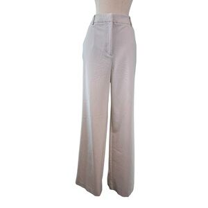 Rachel Zoe Cream Wide-Leg Pants